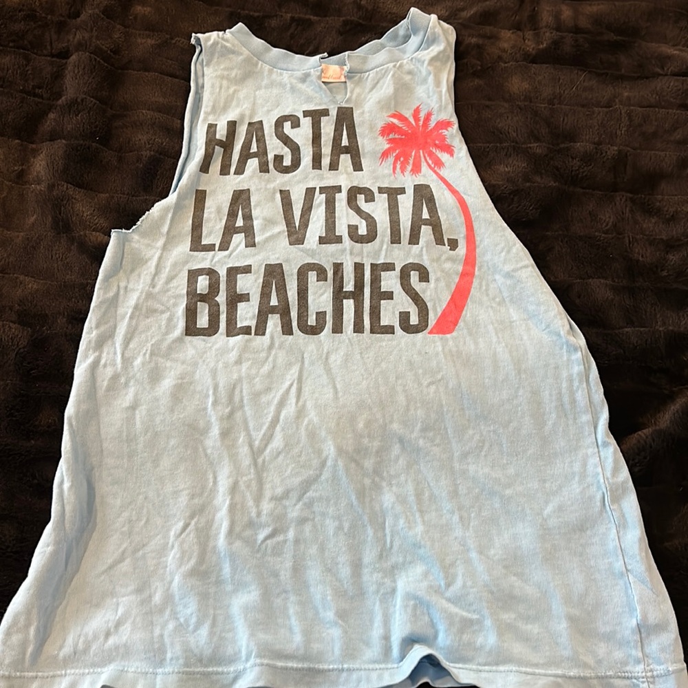 Haste La Vista Beaches muscle shirt🍦